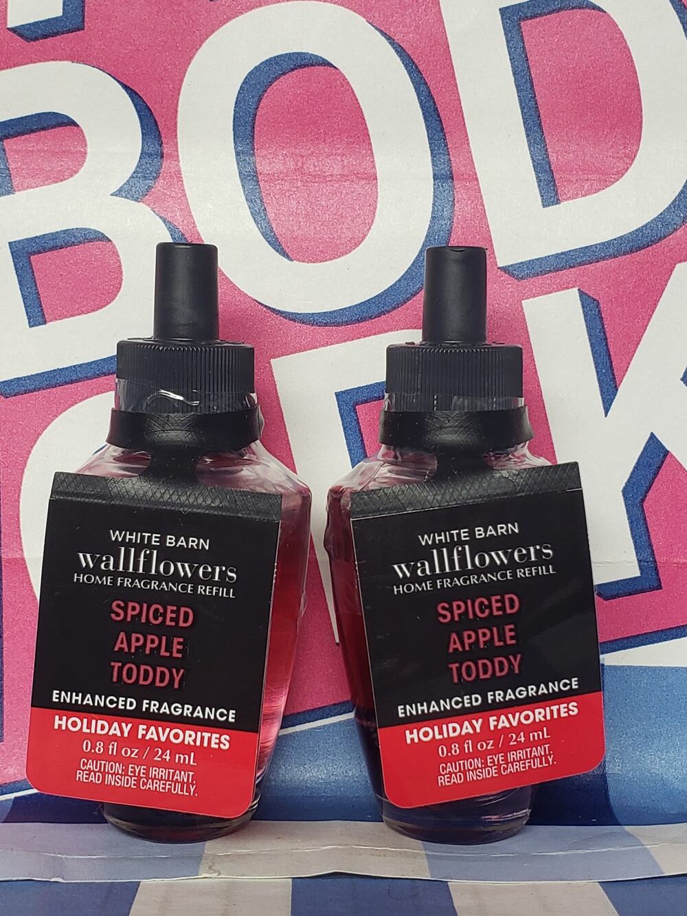 BBW Spiced Apple Toddy HOLIDAY FAVORITES Wallflower Refills